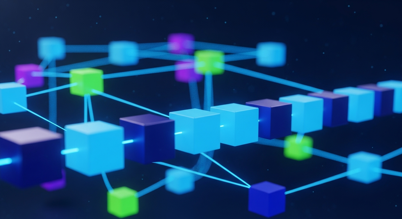 Blockchain network visualization